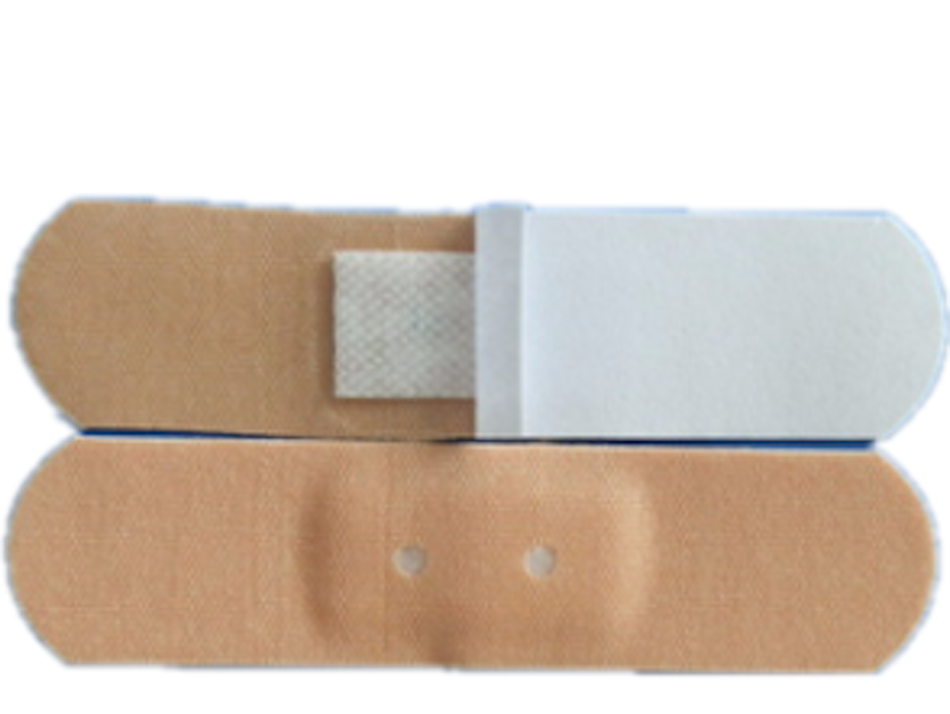 Пластир бактерицидний "MEDICARE" на бавовняній основі 2.5см х 7.2см